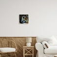 thumbnail image 2 of Stupell Industries Intense Owl Eye Portrait Wildlife Animals & Insects Painting White Framed Art Print Wall Art, 2 of 7