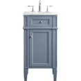 thumbnail image 5 of 18 in. Single Bathroom Vanity set in grey, 5 of 18