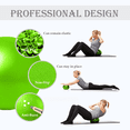 thumbnail image 3 of Small Pilates Ball, Therapy Ball, Mini Workout Ball, Core Ball, 9 Inch Small Exercise Ball, Pilates, Yoga, Workout, Bender, Core Training and Physical Therapy, Improves Balance, 3 of 5