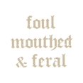 thumbnail image 2 of Vintage Foul Mouthed & Feral Shirt, Feral Unhinged Tees, Unhinged Women Oversized Graphic Tee, Retro Foul Mouthed & Feral Mom Tee, 2 of 7