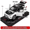 thumbnail image 3 of Shdd Model Car 1/32 Rav4 Alloy Diecast Collectible Toy Car With Light And Sound Toy Vehicle Door Can Be Opened For Boys Kids Toddler Gift - Ya, 3 of 4