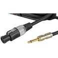 thumbnail image 2 of (4) Technical Pro CQS-1225 25' Ft 12 Gauge 1/4'' to Speakon Pro Speaker Cables, 2 of 2