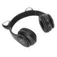 thumbnail image 3 of Headphone, USB Cat Ears LED Light Children Headest, Portable Foldable Retractable Strong Bass Explosion Earbuds, With Leather Earmuffs, Comfortable To Wear, Gift For Children, 3 of 8