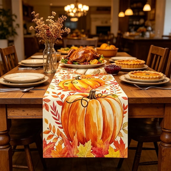 Halloween Sale Clearance!Fall Decorations for Home, Thanksgiving Decorative Tablecloth And Table Banners Independence Day Patriotic Table Linen Set Dining Table Home Decoration