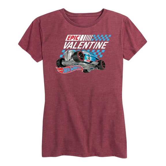 Hot Wheels - Valentine's Epic - Women's Short Sleeve Graphic T-Shirt