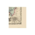 thumbnail image 3 of Historic Map - Germany - Johnson 1860 - 23 x 27.69 - Vintage Wall Art, 3 of 5