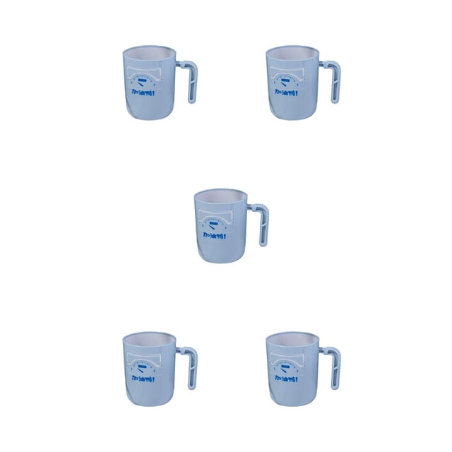 Bearachild Taza Patrón de pato lindo Animal Tazas de portátiles Reutilizable Moda Cepillo de Titular Pareja Amante Regalos Azul Type2 NO2