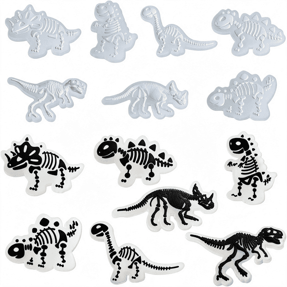 BZCOE Dinosaur Shoe Charms Dinosaurs Themed Shoe Decoration Charm for Clog Dinosaurs Themed Shoe Decoration Charm Dinosaur Croc Charms