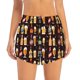thumbnail image 2 of Balery Beer Bottles1 Pantalones cortos deportivos para mujer con forro y dos bolsillos, elásticos, para entrenamiento, gimnasio, yoga-Large, 2 of 7