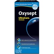 2 Pack Oxysept Ultracare Soft Contact Lens Disinfection System 12 Ounce 36 Tabs
