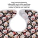 thumbnail image 4 of Protector De Ropa Reutilizable, Babero Para Adultos Lavable 3 Capas Plegable Para Comer, 4 of 7