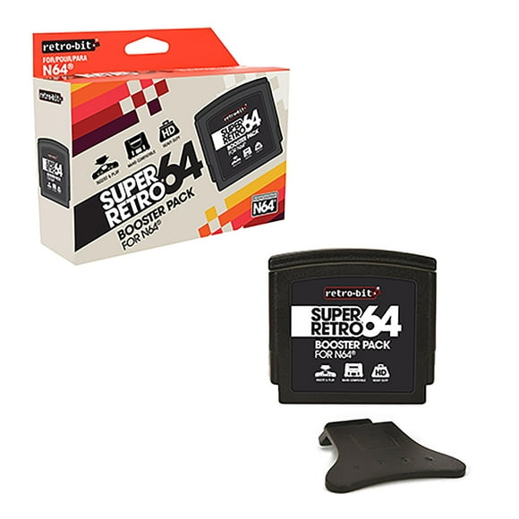 Retro-Bit Super Retro Booster Pack pour Système Nintendo 64