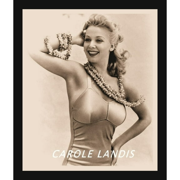 Carole Landis - glamour shot with lei Photo Print (8 x 10) - Item # DAP14458