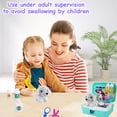 thumbnail image 4 of Set de juegos para mascotas TEUVO Doctor Kit para niños con 16 piezas de 3 a 7 años, 4 of 7
