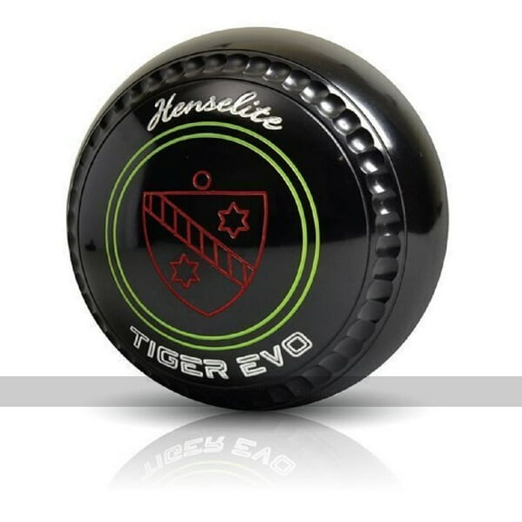 Henselite Tiger Evo Bowls - Set of 4, Black, Size 3, Heavy