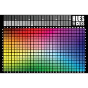 Hues and Cues Board Game, Word Association with Colors, Use Clues to Match the Right Hue, Fun for Families and Friends, A Vibrant Color Guessing Party Game From The Op Games
