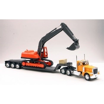 diecast peterbilt 379 with lowboy