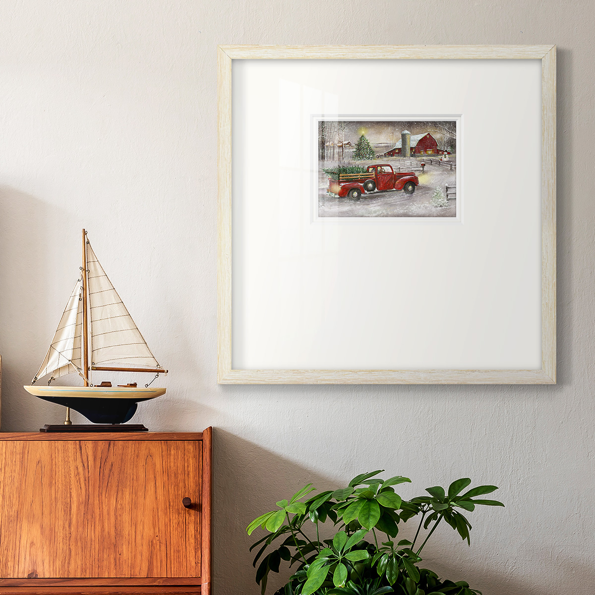 Making Christmas MemoriesPremium Framed Print