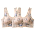 thumbnail image 4 of VISALY bra packs Strapless Push Up Bras for Women, Wirefree Support Bra Set 2 Pack, Tank with Built In Bra High Support, Strapless Bras Large Bust, Plus Size Strapless Bras, #B Beige,4XL, 4 of 10