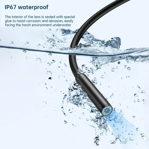 Industrial ,16.4ft Cable 2.0 Camera Buzhi Ip67 Waterproof Borescope With 8 Led With Ip67 Waterproof Snake Camera Ios Cable 2.0 Led 16.4ft Cable Snake Camera Ios And Android