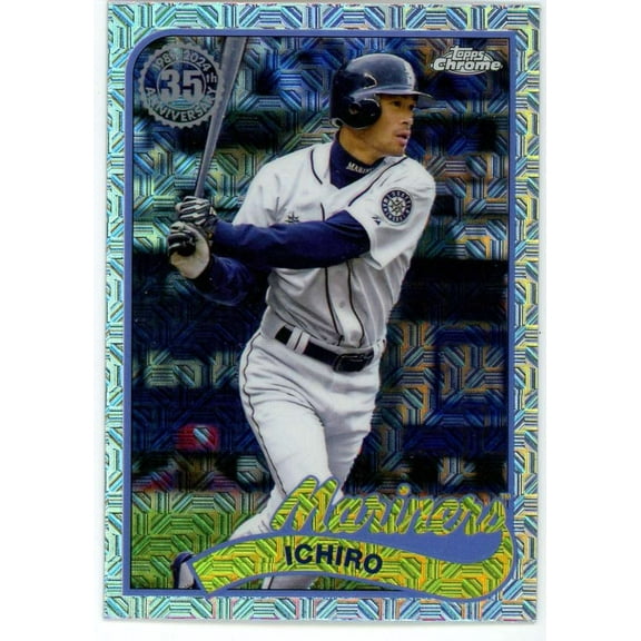 MLB 2024 Topps Update Series 1989 Chrome Silver Pack Ichiro T89CU-63
