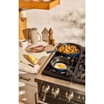thumbnail image 4 of Caraway Cast Iron Skillet - 10.5” Enameled Cast Iron Pan With 3 Layer Enamel Coating - No Seasoning Required - Compatible With All Stovetops - Free From Forever Chemicals - Midnight Blue, 4 of 7