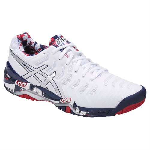 ASICS - Asics Gel Resolution 7 Limited Edition London Mens Tennis Shoe ...