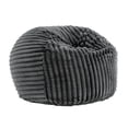 thumbnail image 6 of Miekor Furniture 40 inch Minky Gunmetal Memory Foam Lounger MK2566, 6 of 9