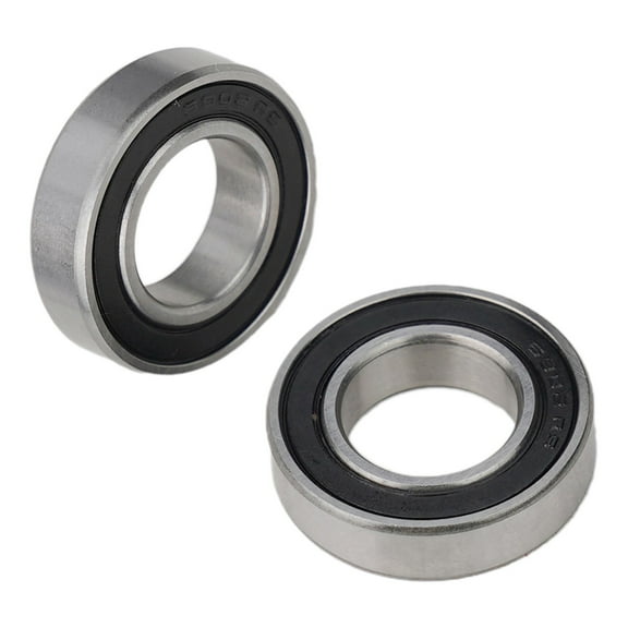 Tekuisi 2pcs Bike Bicycle Hub Bottom Bracket Bearings 6902RS 61902-2RS(15x28x7mm) for Mountain Bike Bicycle Accessories 15x28x7mm