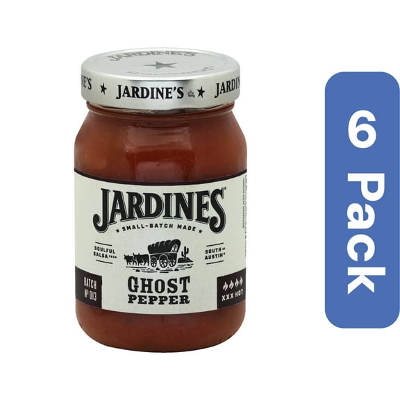 Jardine's Ghost Pepper Salsa 16 oz (Pack Of 6)