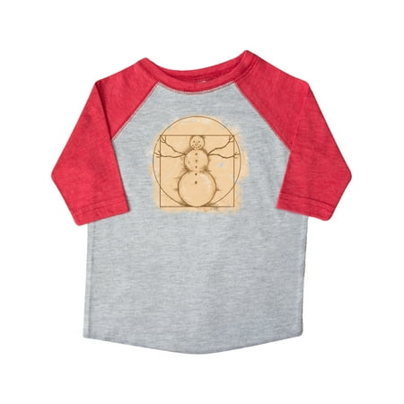 

Inktastic Da Vinci s Snowman Gift Toddler Boy or Toddler Girl T-Shirt