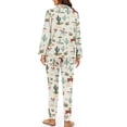 thumbnail image 2 of DISNIMO Womens Pajama Sets Cactus Horse Printed Oversized 2 Pcs Pj Sets Long Sleeve Nightwear with Long Pants Botton Down Sleepwear Loungerwear, 2 of 6