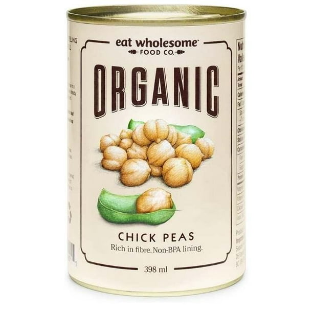 Eat Wholesome - Pois Chiches Bio, 398ml