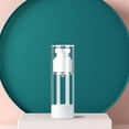 thumbnail image 4 of Portable Airless Pump Bottles, Travel Size Vacuum Cosmetic Containers, Refillable Leak Proof Toiletry Dispenser for Lotion Shampoo Cream and Skincare Essentials, Small Empty Containers with Lids, 4 of 5