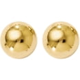thumbnail image 3 of 10kt Gold Polished Ball Post Earrings, 3 of 5