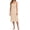 Nude, variant on Women 100% Cotton Long Full Slips for Under Dresses Camisoles Slip Dress Chemise Petticoat