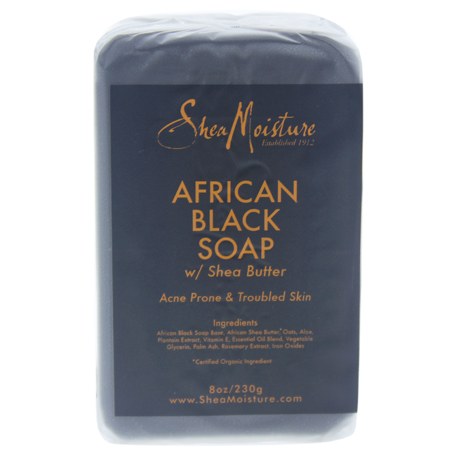shea moisture black soap bar