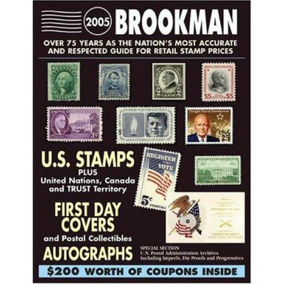 Pre-Owned 2005 Brookman Stamp Price Guide (Paperback) 0936937572 9780936937571