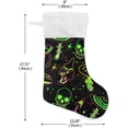 thumbnail image 2 of Coolnut Mushroom Christmas Stocking, Personalized Large Candy Stocking, Xmas Stockings Decoration Hanging Gift for Family Holiday Party Ornaments Decor Fireplace, 2 of 7