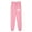 Pink, variant on Women Casual Trousers And Trousers Plus Velvet Running Fitness Sports Pants