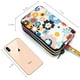 thumbnail image 4 of Cartera de mano BIAOTIE de gran capacidad Bolso de mano de nailon impreso impermeable para Mujer F-08, 4 of 5