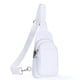 thumbnail image 1 of Bolso bandolera befen de cuero genuino blanco pequeño para mujer, 1 of 7