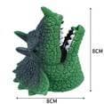 thumbnail image 4 of Triceratops Marionnettes à Main Jeu de Rôle Tête Réaliste Dinosaure Doigt Gants Jouets, 4 of 8