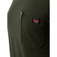thumbnail image 6 of Wrangler Workwear Men's Long Sleeve Pocket Crew-Neck Shirt, 6 of 7
