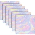 thumbnail image 5 of GZHJMY Soft Reusable Satin Table Decorative Napkins,20x20InX6 PCSBright Colours,Family Dinner Wedding Banquet, Cocktail Party, Kitchen,Birthday Party, 5 of 7