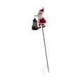 thumbnail image 3 of Farol colgante,Farol solar navideño de Papá Noel con linterna,Luces decorativas para jardín,impermeables,ideales para regalo.,Figura de Papá Noel luminosa para decoración de jardín, 3 of 8