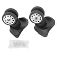 thumbnail image 2 of Luggage Caster, Wearable Shock Absorbing Suitcase Universal Wheel Flexible Rotation  For Suitcase Bag, 2 of 8