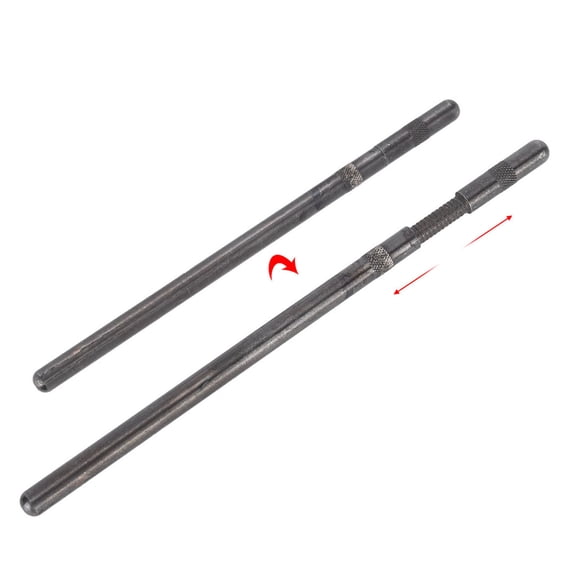 Automotive Pushrod Length Checker Engine Measuring Tool 7702-1 Heavy Duty Iron Construction Adjustable Size Range 6.8-7.8 inches / 17.2-19.8 cm Universal Fit for Car and Truck Repairs Black