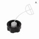 thumbnail image 1 of Universal Fuel Tank Cap For 43cc 52cc etc Strimmer Hedge White Grass, 1 of 5
