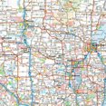 thumbnail image 4 of Wisconsin State Wall Map - 18.5" x 20.75" (Laminated), 4 of 4
